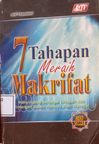 7 Tahapan Meraih Makrifat