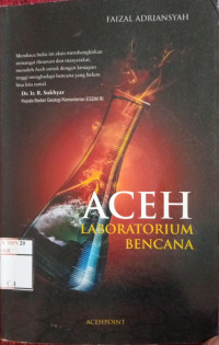 Aceh laboratorium bencana