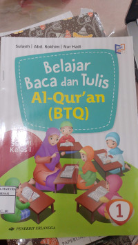 Image of Belajar Baca dan Tulis Al-Qur`an (BTQ) Kelas 1