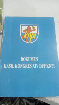 Dokumen Hasil Kongres XIV DPP KNPI