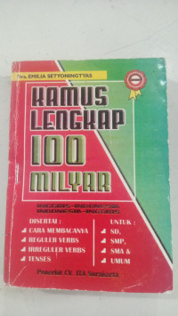 Kamus Lengkap 100 Milyar