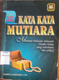 Kata-Kata Mutiara : Seri Filsafat populer