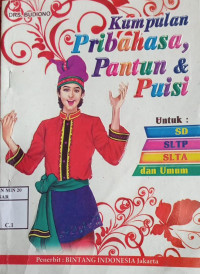 kumpulan pribahasa.pantun dan puisa