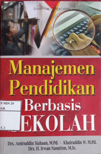 Manajemen Pendidikan Berbasis Sekolah