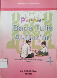 Panduan  Baca Tulis Al-Qqur`an kelas IV (Jil 4)