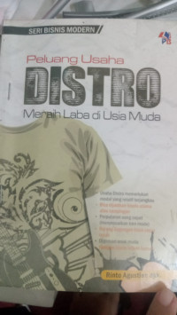peluang usaha distro meraih laba di usia muda