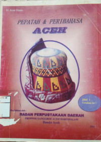 Pepatah & Peribahasa Aceh