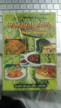 Resep Masakan Jawa Mak Nyuus...!