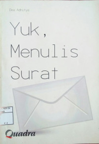 Yuk, menulis surat